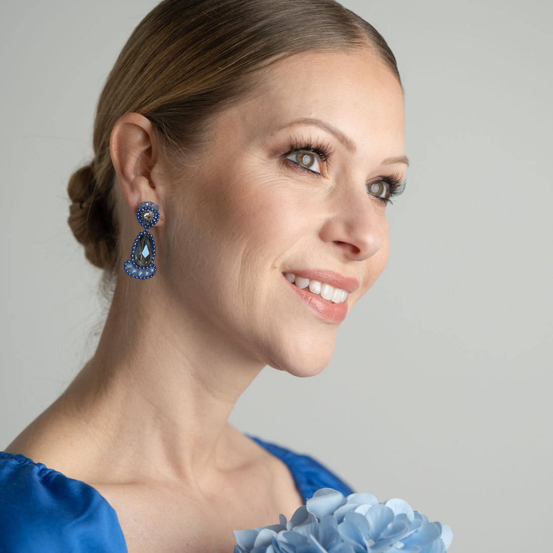 Royal Shine Drop Blau handgefertigt in Österreich