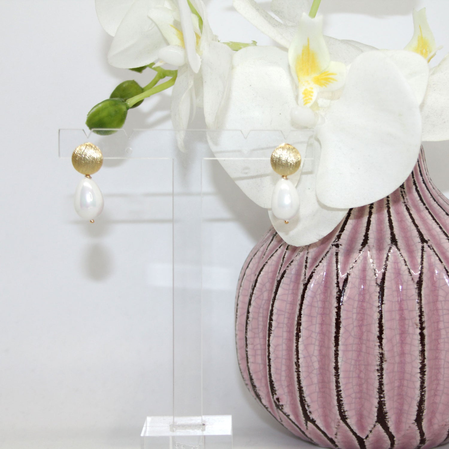 Shell Pearl Ohrring