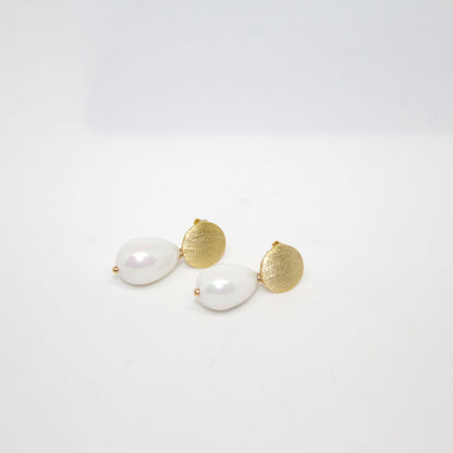 Shell Pearl Ohrring