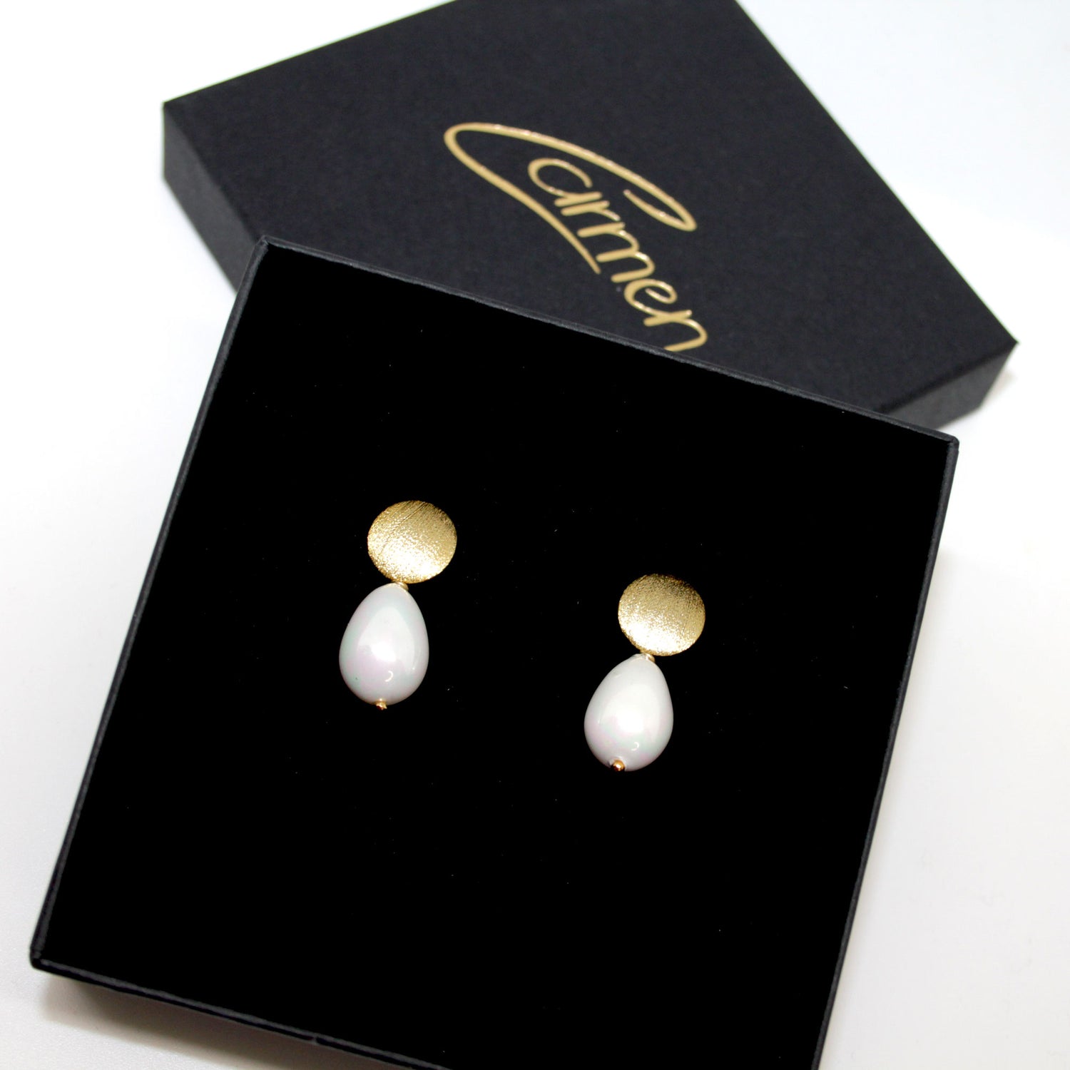 Shell Pearl Ohrring
