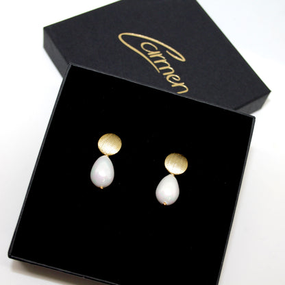 Shell Pearl Ohrring