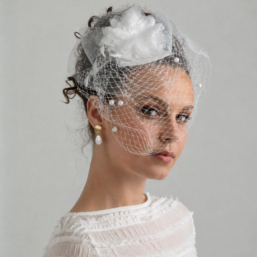 Shell Pearl Ohrring