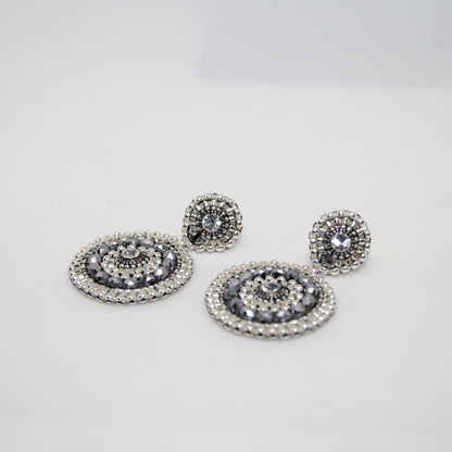 Roundup Girl Silber Ohrring handgefertigt in Österreich