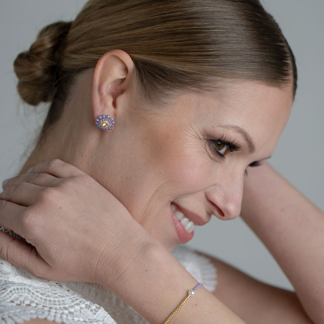 Small Sparkle Helllila handgefertigt in Österreich